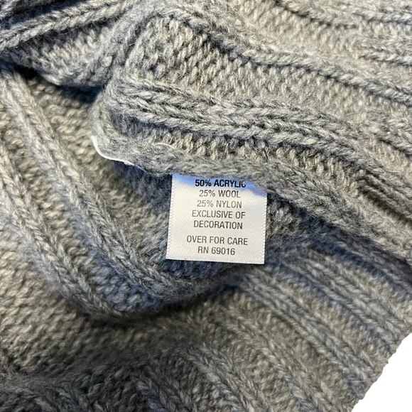 Relativity - Women’s Wool/Acrylic blend Sweater Tunic Cardigan Sz. LG - Picture 6 of 6